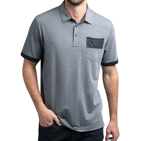 Travis Mathew Smoke Rings Mens Polo Shirt