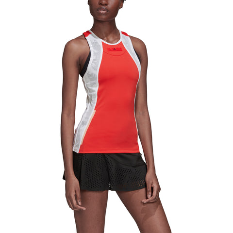 Adidas by Stella McCartney Court Red Womens Tennis Tank Top