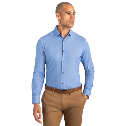 Mizzen + Main McClane Long Sleeve Mens Dress Shirt