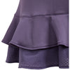 Adidas Frill Purple 10.5in Girls Tennis Skirt