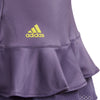 Adidas Frill Purple 10.5in Girls Tennis Skirt