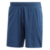 Adidas Ergo Melange 7in Indigo Mens Tennis Shorts