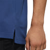 Adidas HEAT.RDY Color Block Indigo Mens Tennis Polo