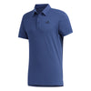 Adidas HEAT.RDY Color Block Indigo Mens Tennis Polo