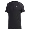 Adidas HEAT.RDY Color Block Black Mens Short Sleeve Crew Tennis Shirt