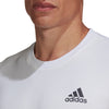 Adidas HEAT.RDY White Mens Long Sleeve Crew Tennis Shirt