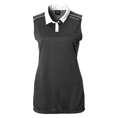 Oakley Balata Heather Sleeveless Womens Golf Polo