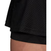 Adidas Match Black 13in Womens Tennis Skort