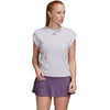 Adidas HEAT.RDY Purple Womens Tennis T-Shirt