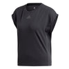 Adidas HEAT.RDY Black Womens Tennis T-Shirt