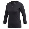 Adidas HEAT.RDY Three-Quarter Sleeve Black Womens Shirt