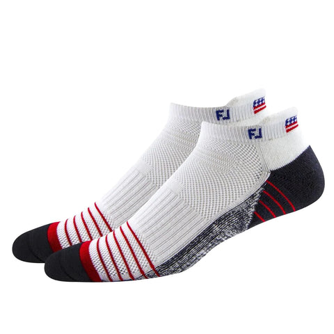 FootJoy TechSof Tour Flag Roll Tab Mens Socks