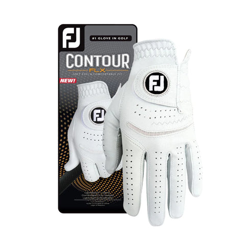 FootJoy Contour Flx Pearl Mens Left Hand Golf Glove