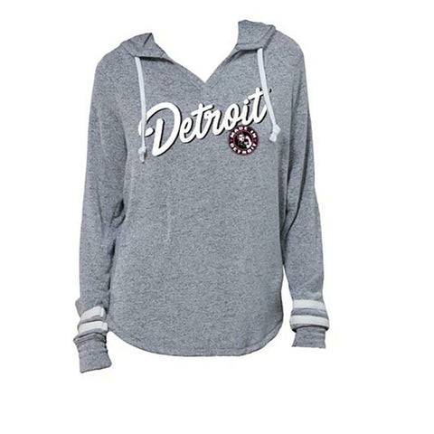 Made in Detroit Detroit MI Script Womens Hoodie