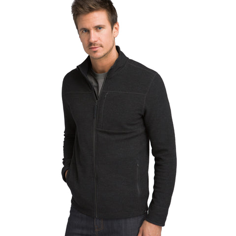 prAna Riddle Mens Full Zip Sweater