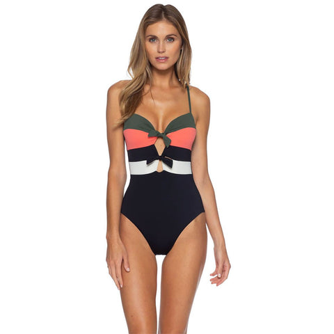 Becca Eleanor Bandeau One Piece Womens Swimwear