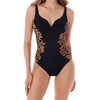 Miraclesuit Gilted As Charged Temptress Womens One Piece Swimsuit