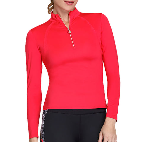 Tennis Tail Amelia Womens Long Sleeve Shirt