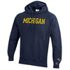 Champion UofM Reverse Weave Mens Hoodie