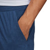 Adidas Ergo Melange 9in Indigo Mens Tennis Shorts