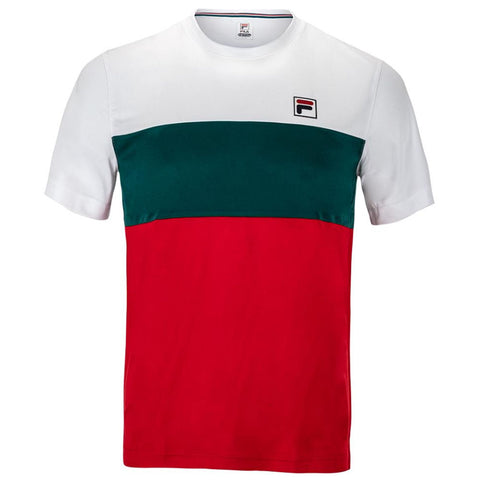 Fila Legend Colorblocked Mens Tennis Crew