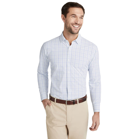 Mizzen + Main Leeward Classic Relaxed Fit Long Sleeve Mens Dress Shirt