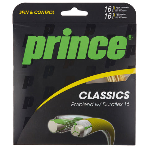 Prince Synthetic Gut 16 Duraflex Gold Tennis String