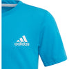 Adidas Escouade Boys Short Sleeve Crew Tennis Shirt