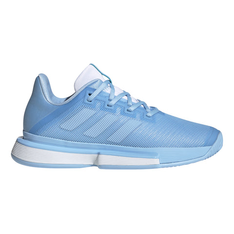 Adidas SoleMatch Bounce Light Blue Womens Tennis Shoes 2019